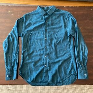 Blue bonobos button down shirt